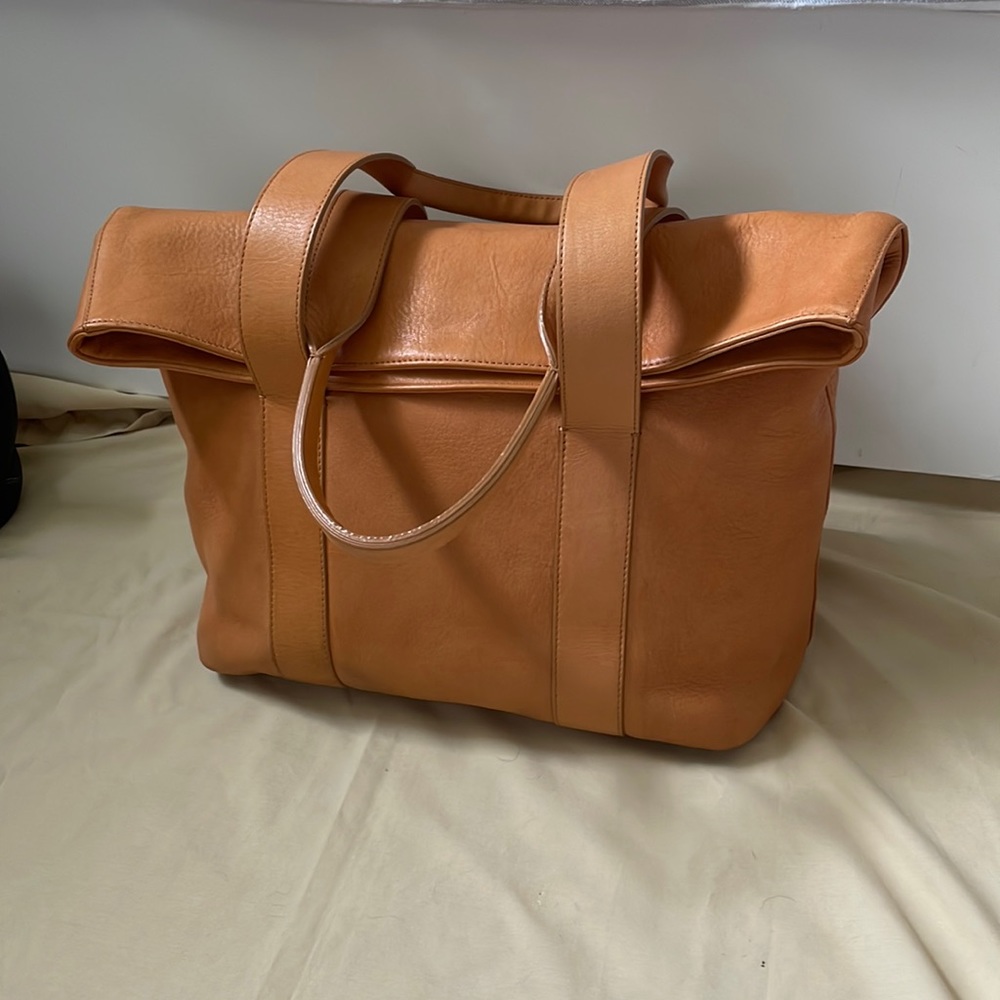 Shinola tote bag - leather
